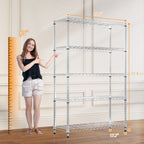 5-Tier Steel Storage Shelving Unit