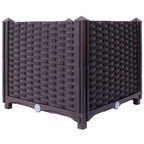 Deep Raised Garden Bed Plastic Planter Boxes