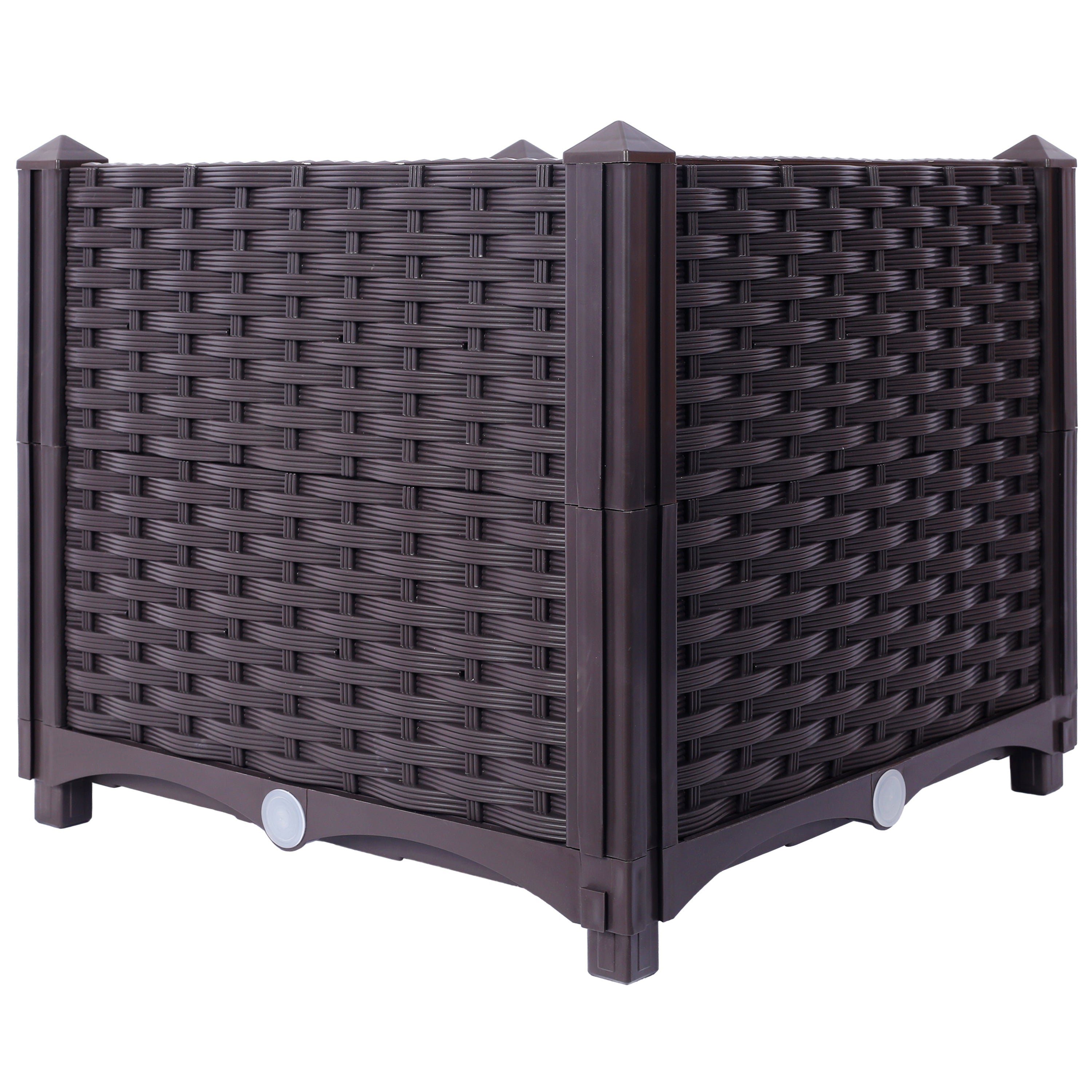 Deep Raised Garden Bed Plastic Planter Boxes
