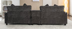 111" Sectional Sofa Chenille Upholstered Sofa