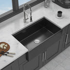 33" Matte Kitchen Sink