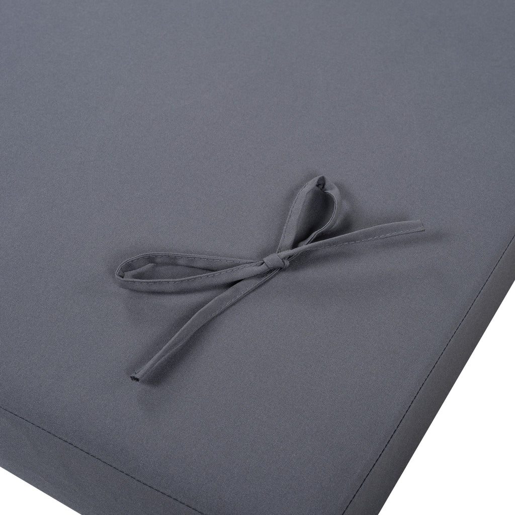 2" Thick Chaise Lounge Cushion In Dark