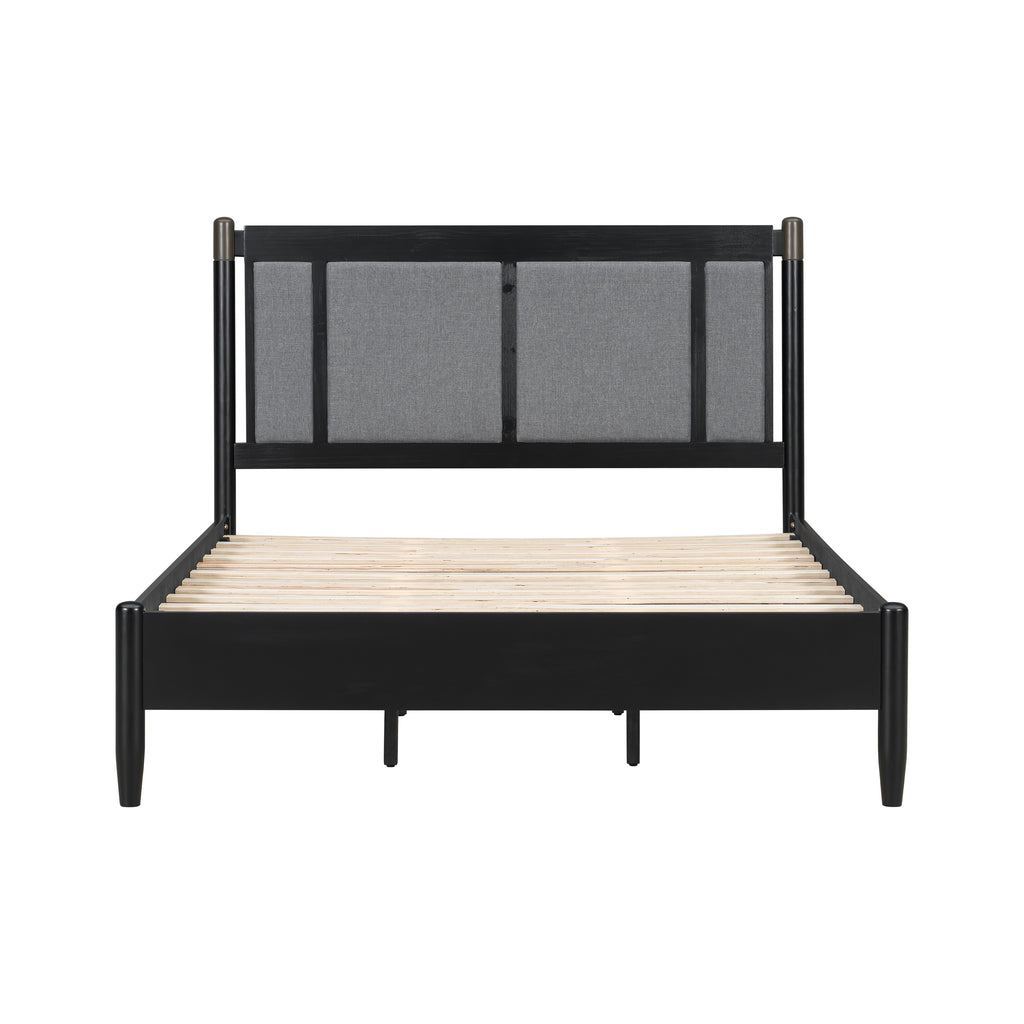 Solid Wood Queen Bed