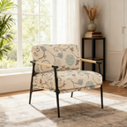 27.56" Modern Accent Chair with Plush Cushions