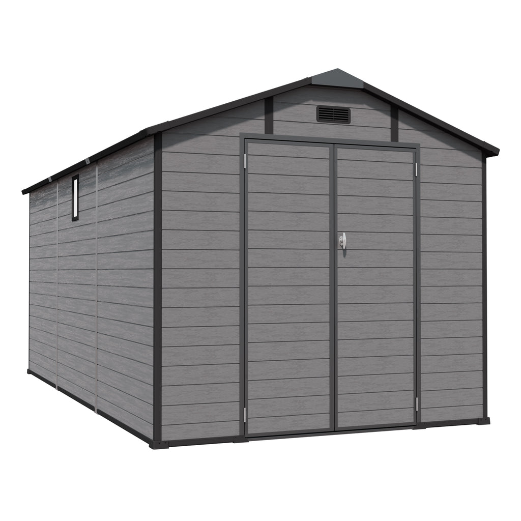 8x14 FT Plastic Outdoor Storage Shed