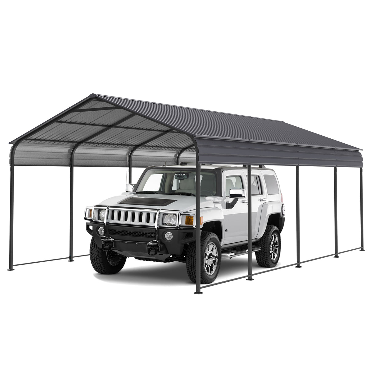 12 x 20 FT Heavy Duty Metal Carport