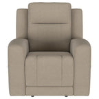 Slater Taupe Upholstered Recliner