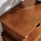 36.1" Farmhouse Sideboard Buffet Cabinet with Storage