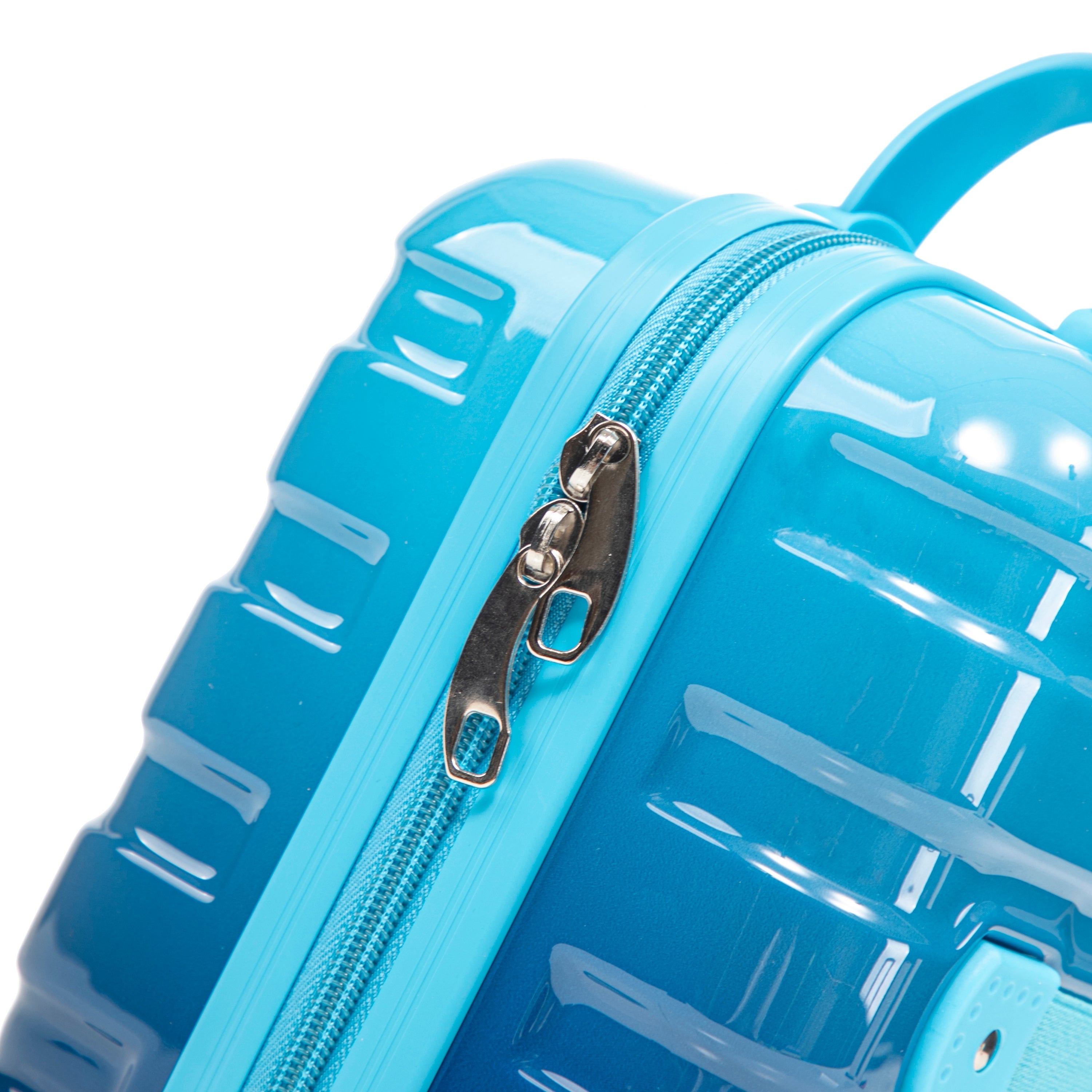 14'/20' 2-Piece PC Spinner Wheel Luggage Set with Gradient Color and Lock