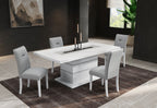 Ariya Grey/White Dining Chair Kit of 2