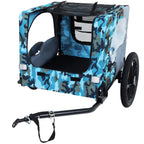 Outdoor Heavy Duty Collapsible Pet Bike Trailer