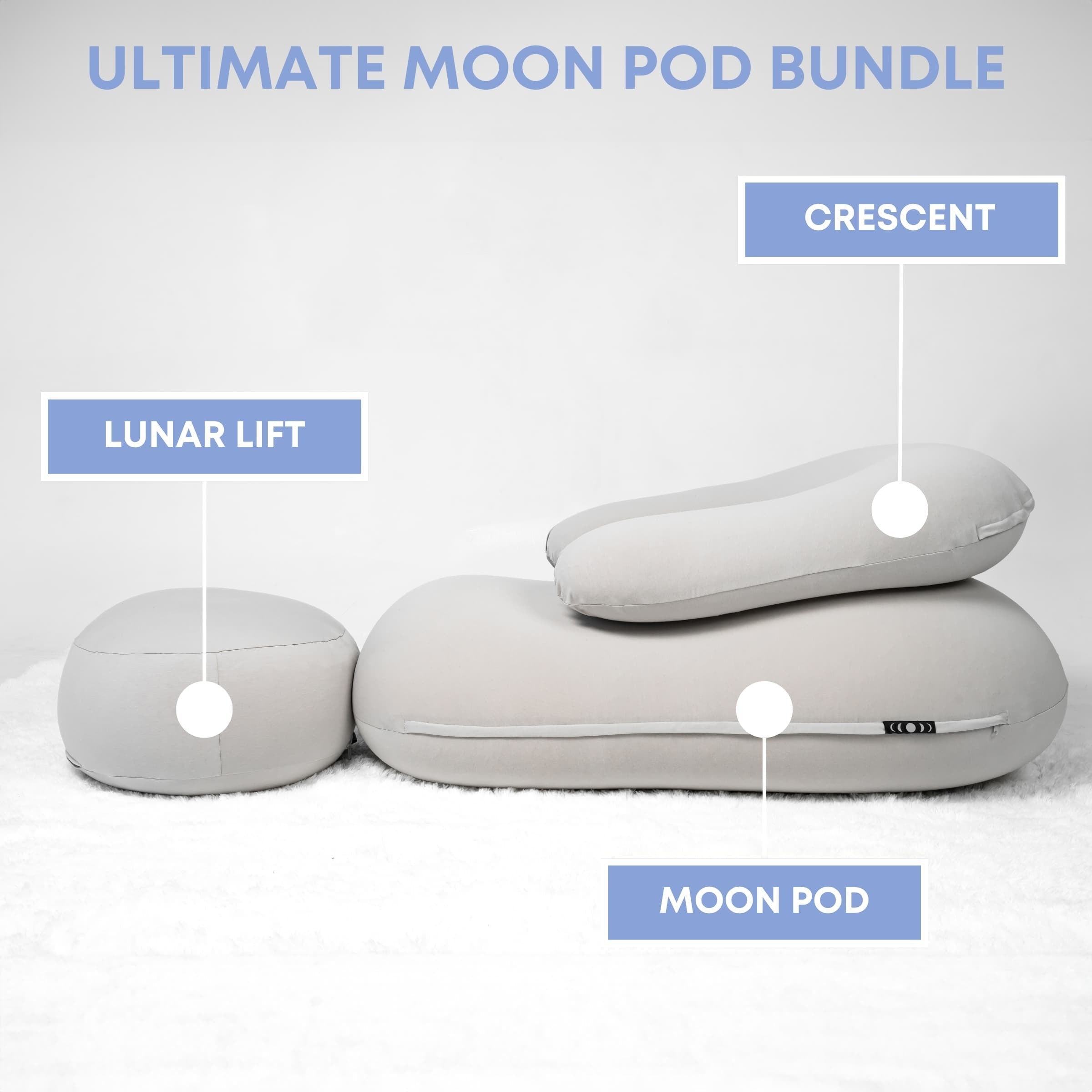 Moon Pod Bundle (Moon Pod + Backrest + Footrest)