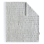 Rippled Faux Fur Throw Blanket