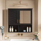 2-in-1 Bathroom Mirror Cabinet