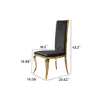Contemporary Stainless Steel Dining Chair
