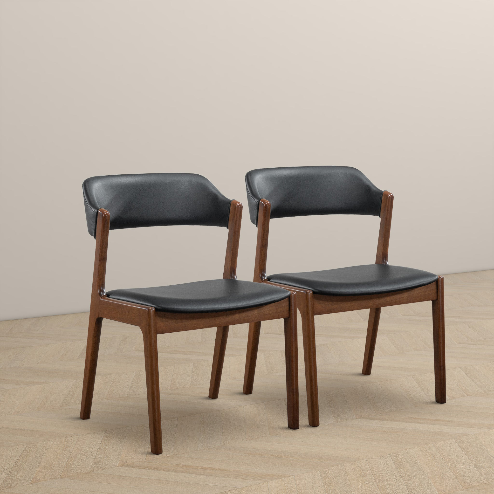 High Quality Enzo Mid-Century Modern Dining Chair Set