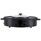Hot Pot with Grill 1800W 2-in-1 Electric Smokeless Grill