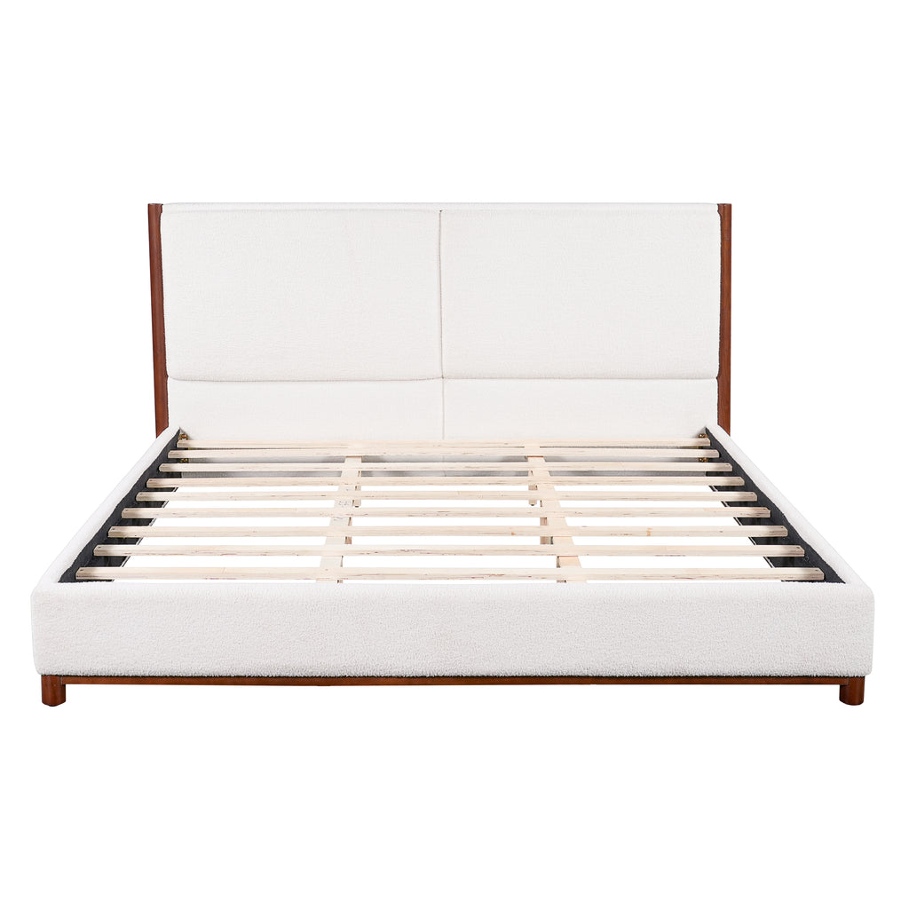 King Size Upholstered Bed Frame