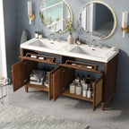 60 Inch Bathroom Vanity with Double Sink