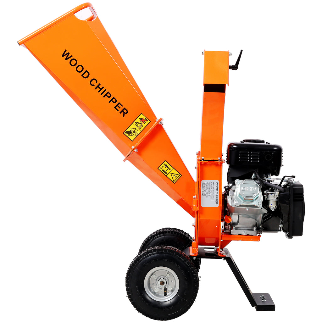 Wood Chipper Shredder Mulcher - Heavy Duty 7 HP