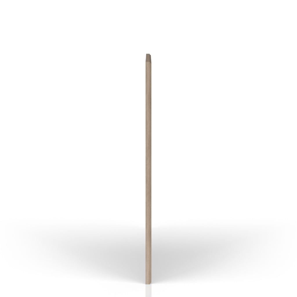 Sand Colored Rectangle Wood Mirror