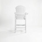 All-Weather HDPE Bar Height Adirondack Chair
