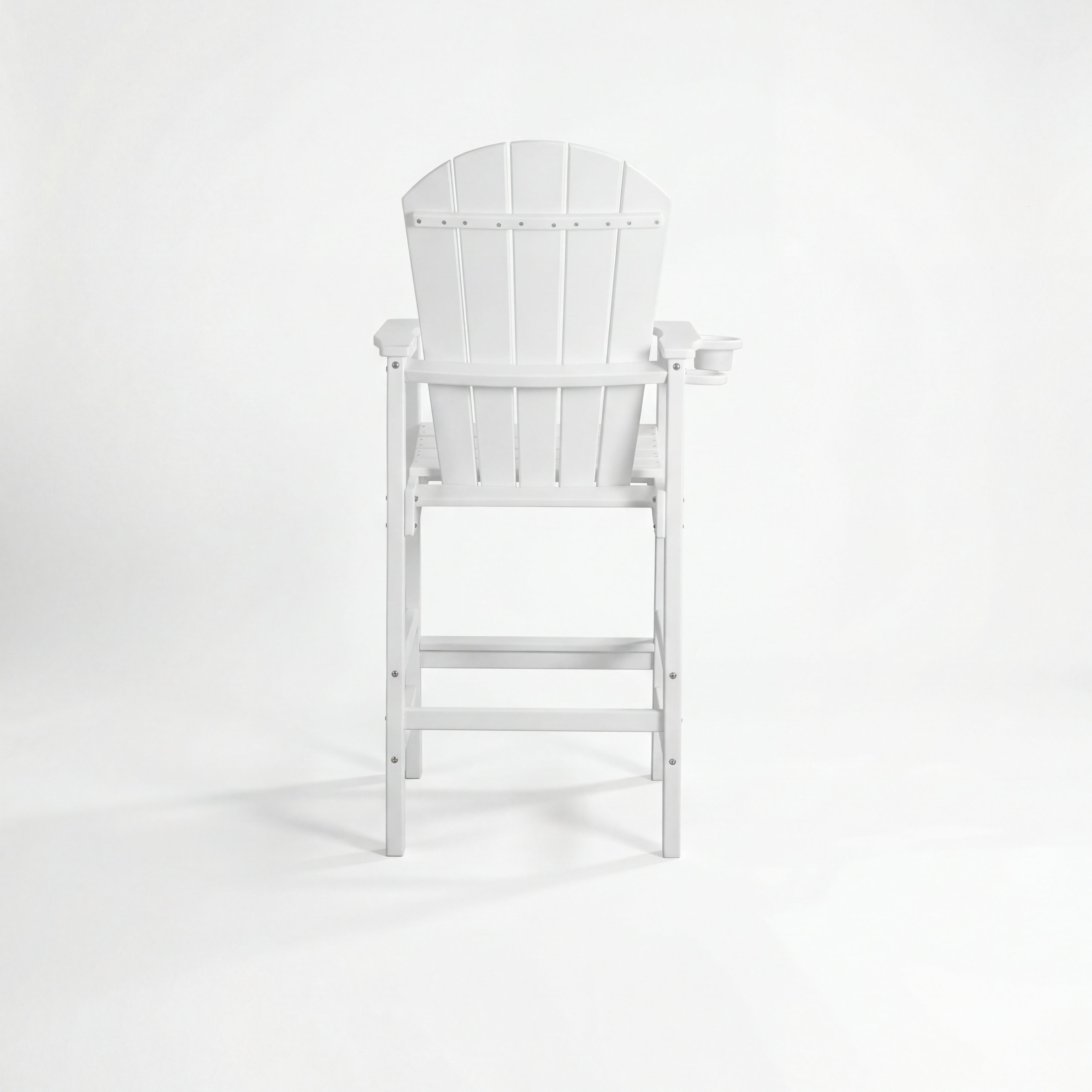 All-Weather HDPE Bar Height Adirondack Chair