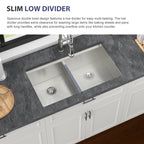 Double Bowl (50/50) Undermount Kitchen Sink
