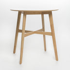 Wood Counter Height Round Dining Table