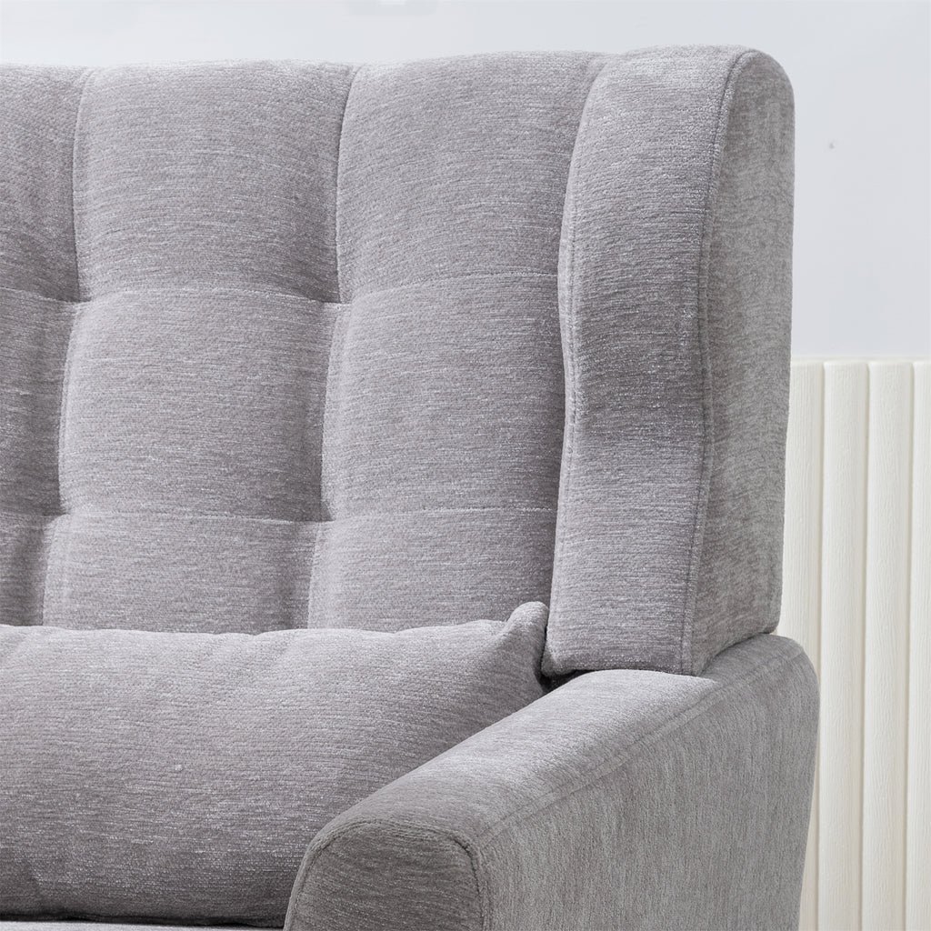 Modern Chenille Accent Chair