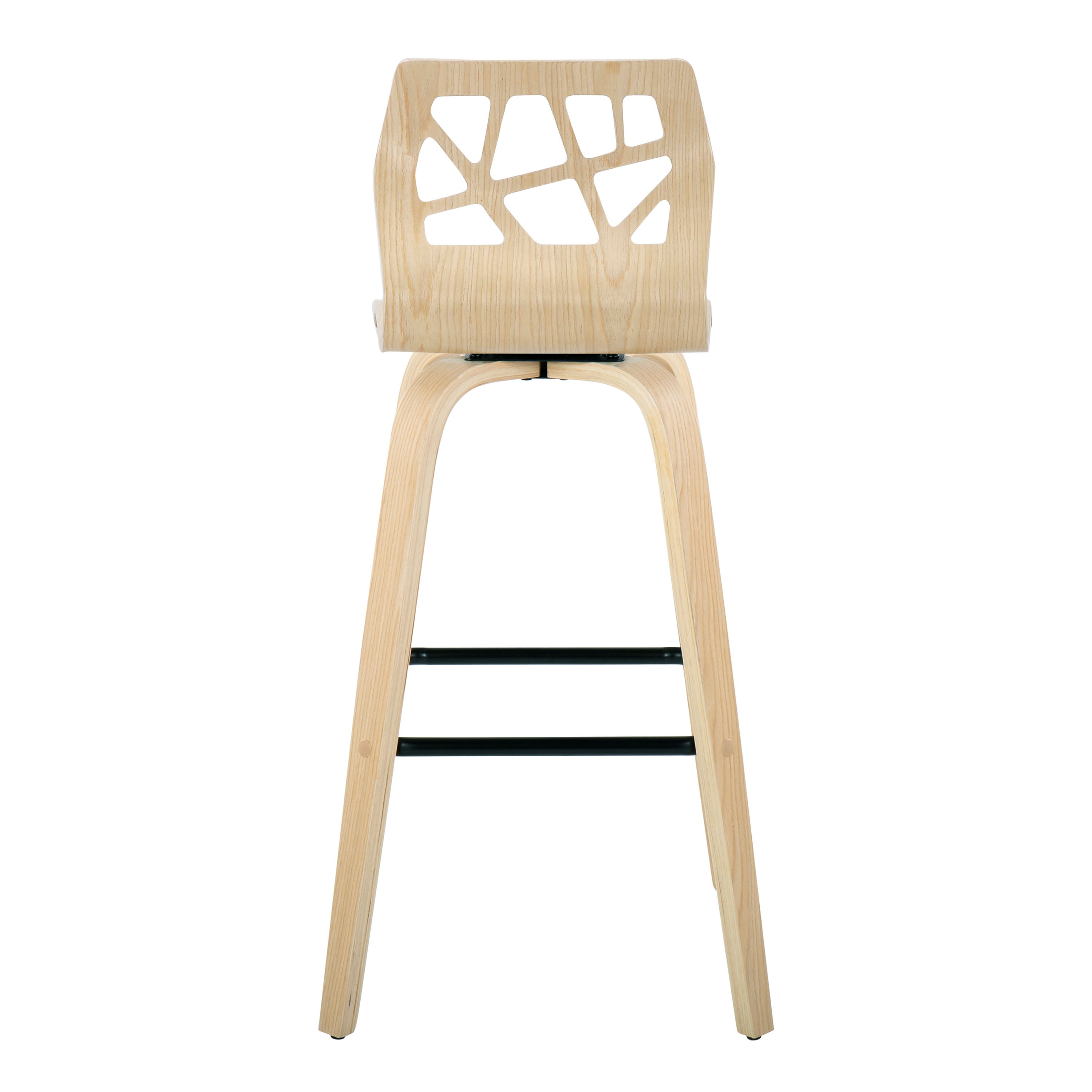 Folia Fixed-Height Barstool with Swivel
