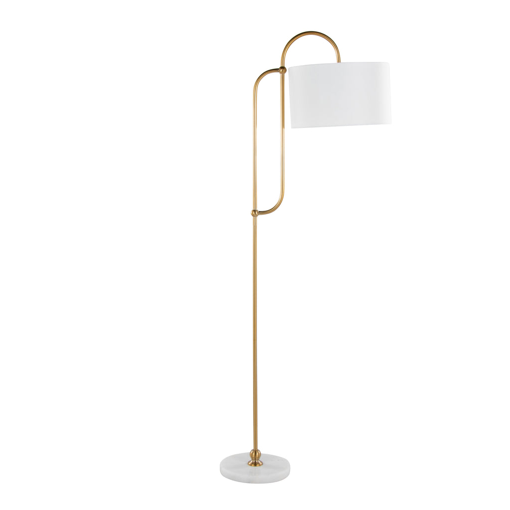 Leslie 63" Metal Floor Lamp