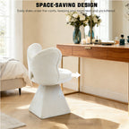 Vanity Chair with Butterfly Back and Swivel Function