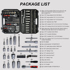 171-Piece Socket and Ratchet Wrench Tool Set