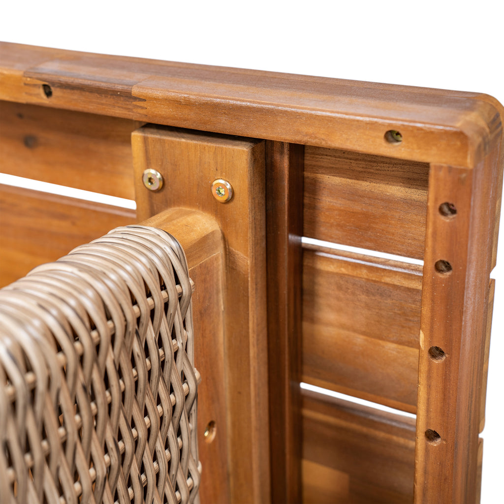 Outdoor Acacia Wood Bench