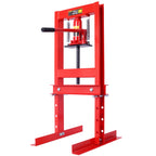 Hydraulic 6 Ton H-Frame Garage Floor Adjustable Shop Press