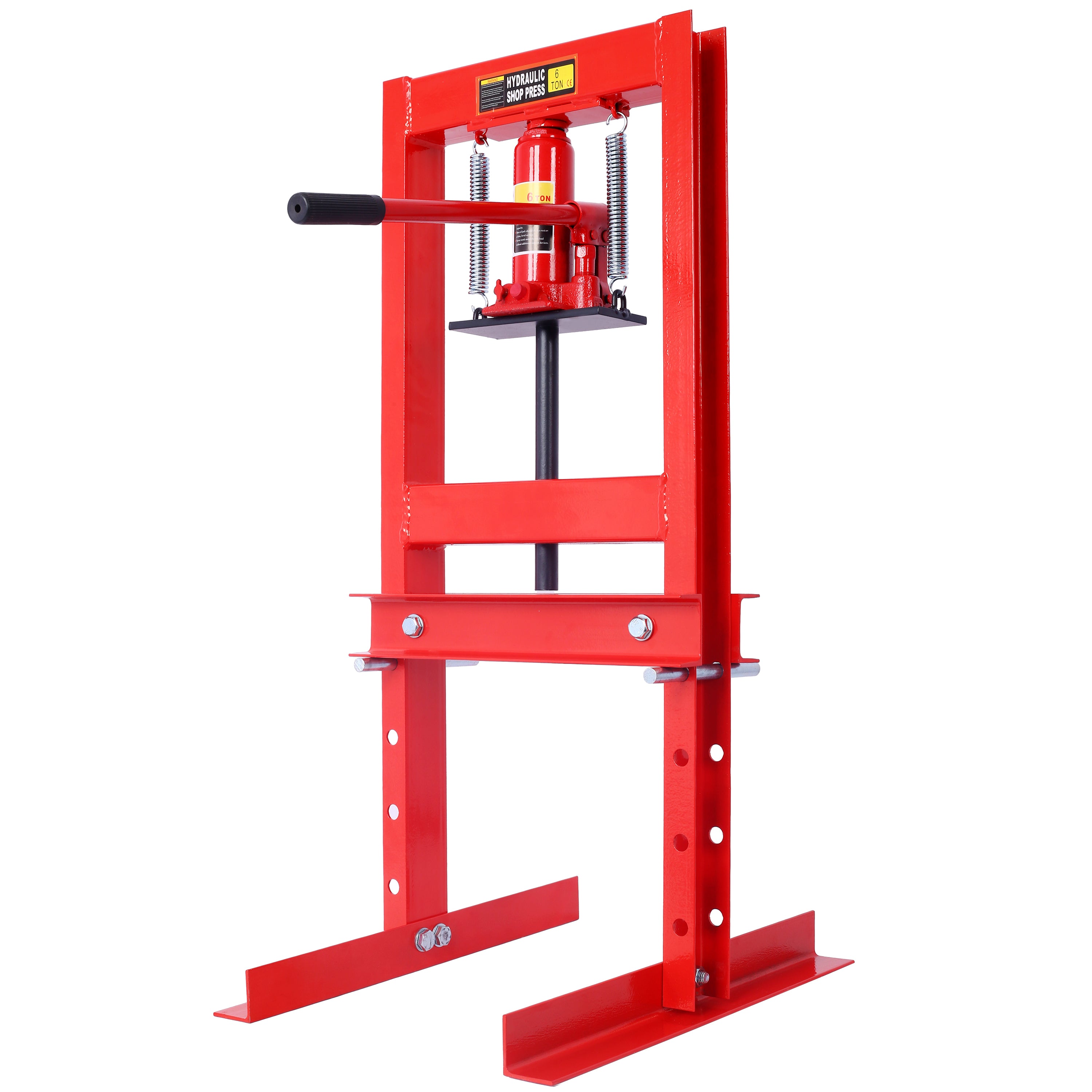 Hydraulic 6 Ton H-Frame Garage Floor Adjustable Shop Press