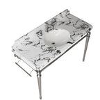VICI 48" Bathroom Ceramic Undermount Basin and Countertop