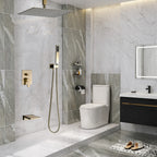 Shower Faucet Set with High Pressure 12 Inch Rainfall Head