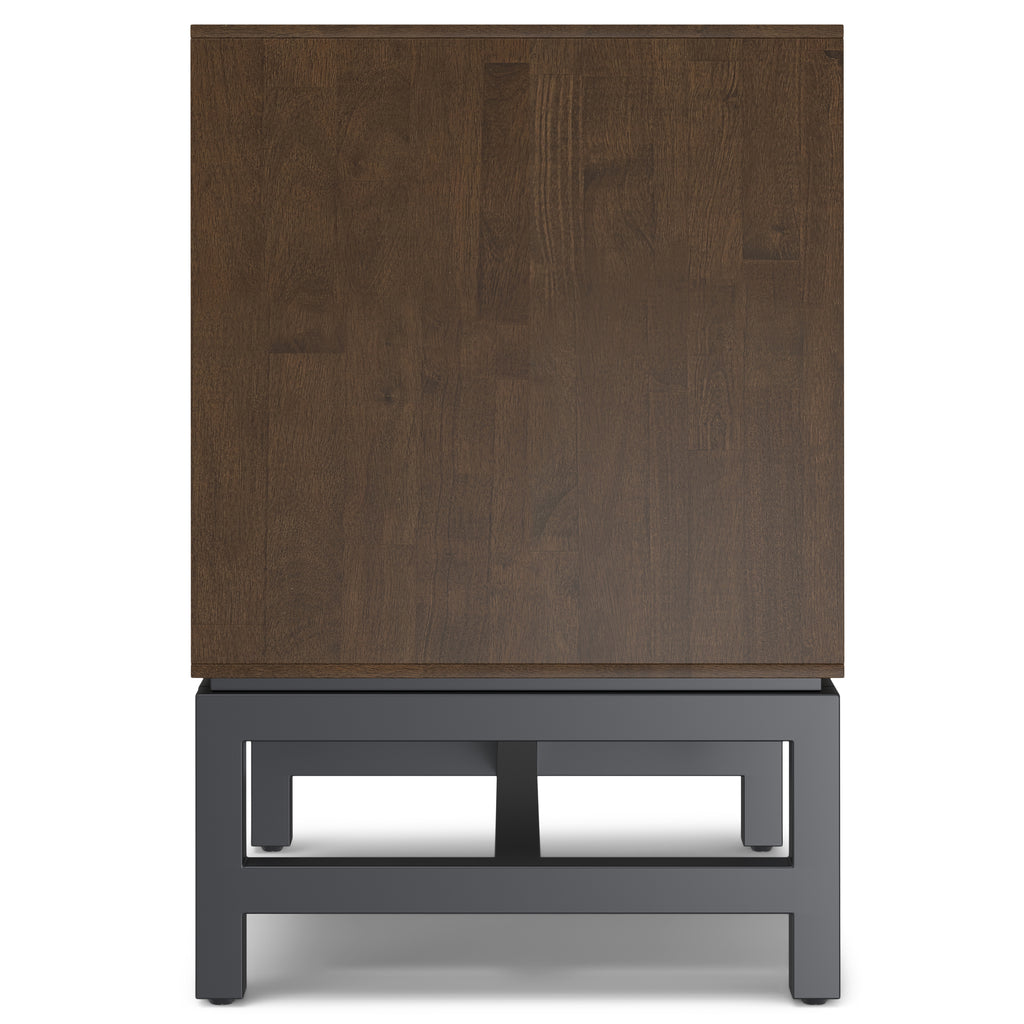 Banting 20 Inch Wide Solid Wood Mid Century Nightstand