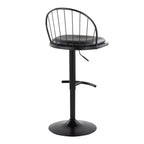 Adjustable Height Barstool with Swivel