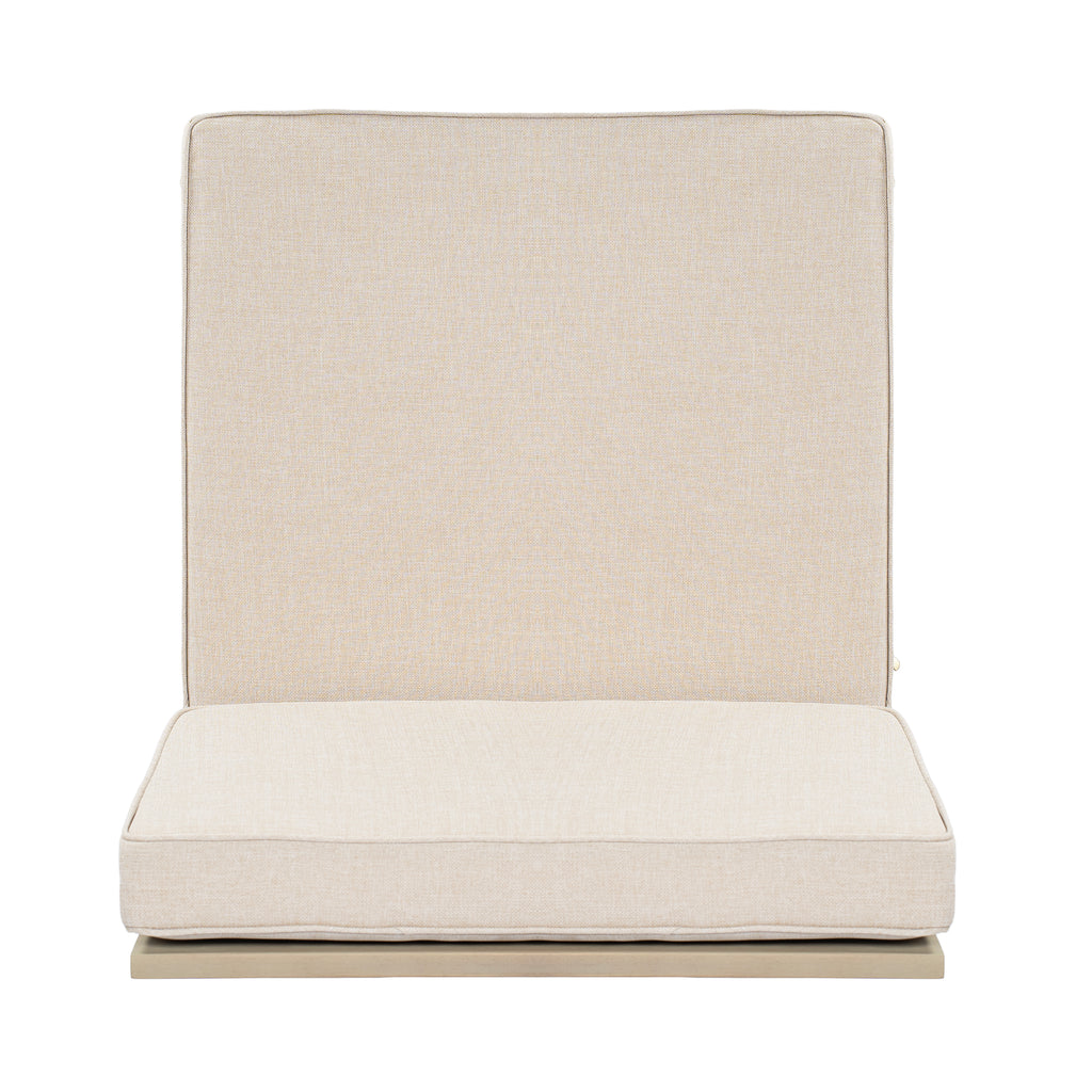 Perla Right Armless Chair - Acacia Wood