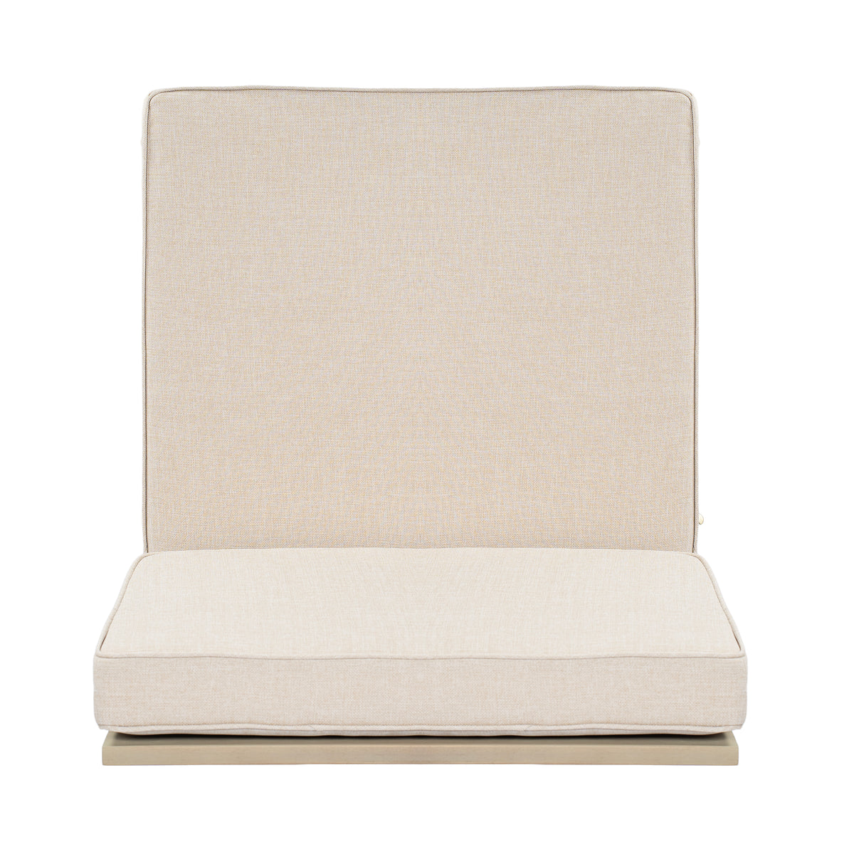 Perla Right Armless Chair - Acacia Wood