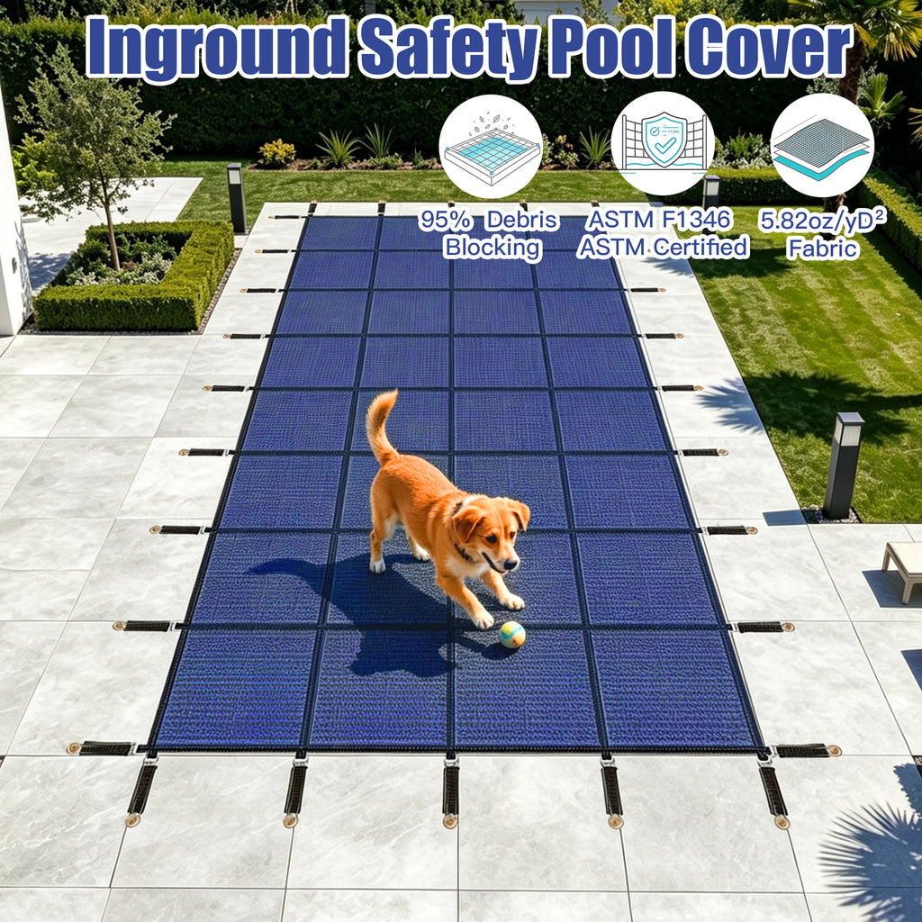 Inground Pool Safety Covers for Swimming Pools