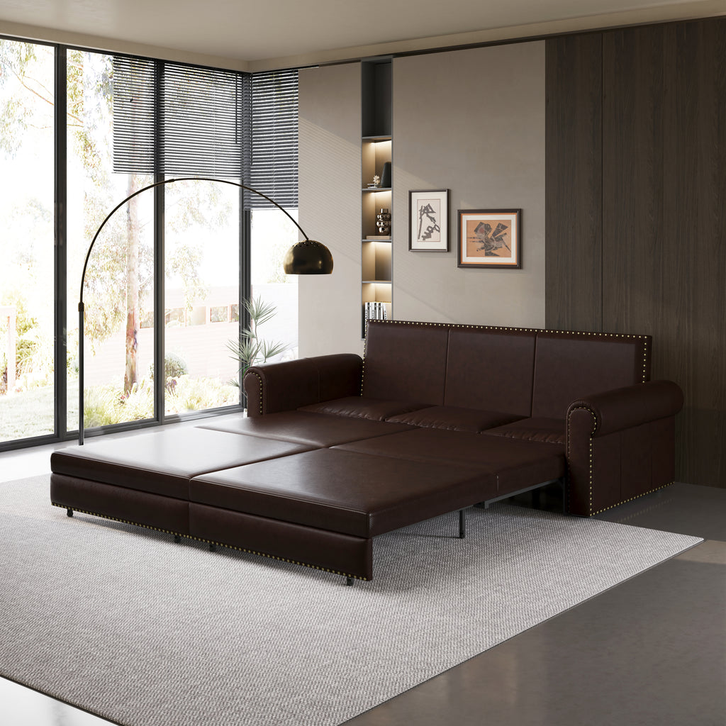 Chesterfield 93.7" King Pull Out Sofa Bed