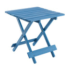 Folding Square Table Patio Outdoor Solid Wood Table
