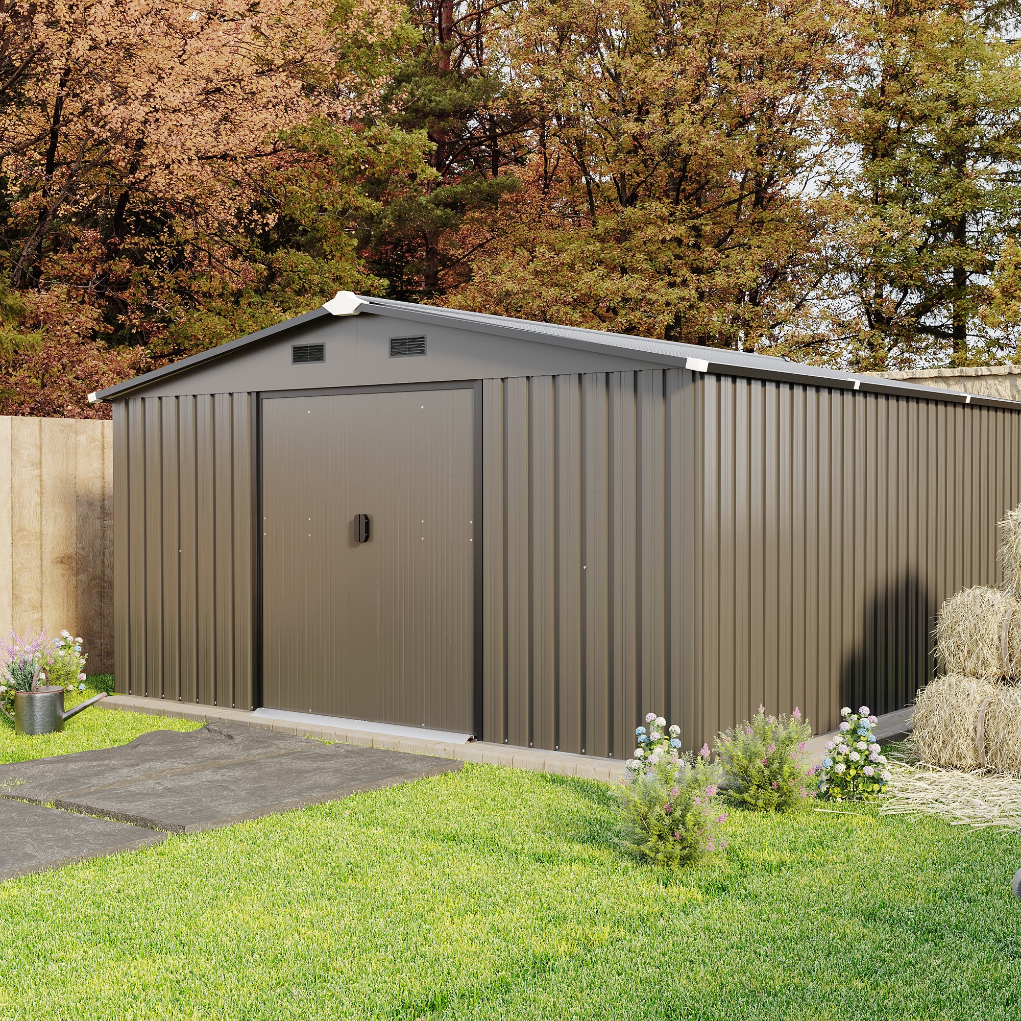 Campcraft 10x12ft Color Steel Storage Shed