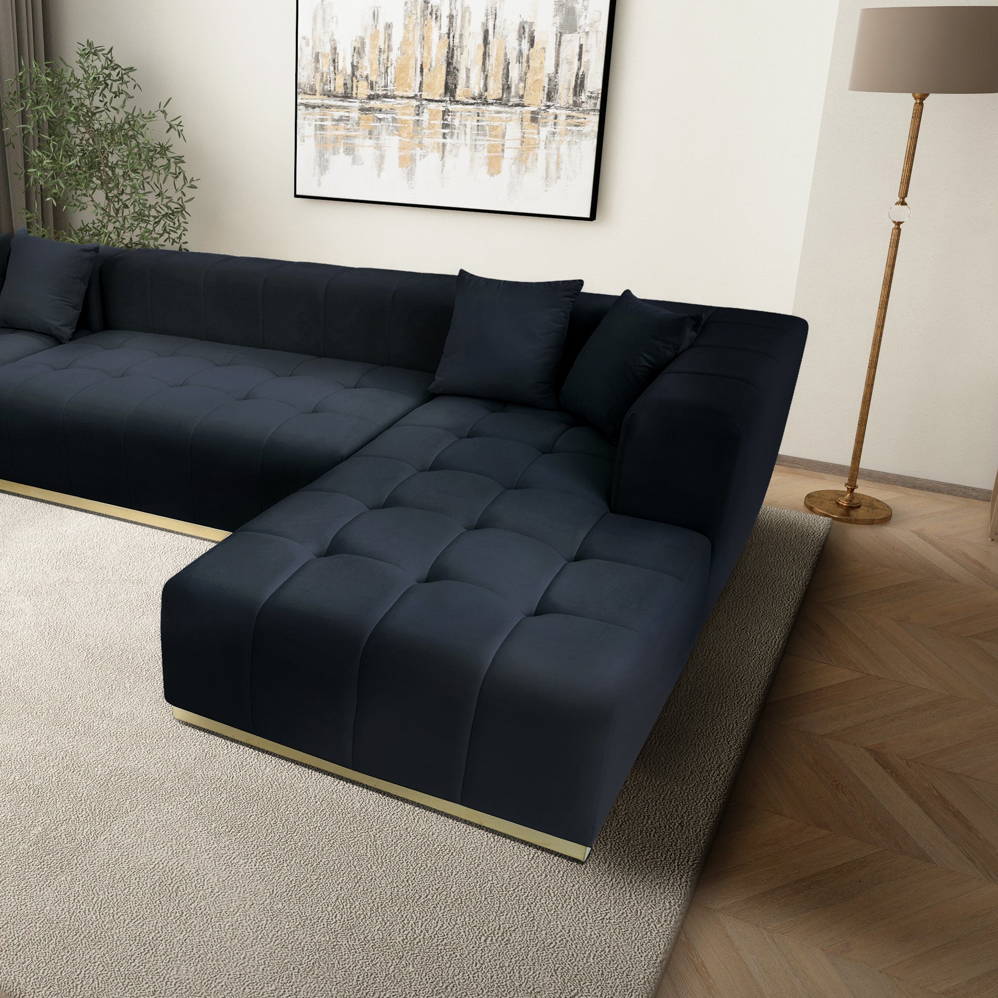 Nolan U-Shape Corner Sofa