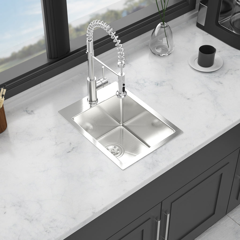 Stainless Steel Drop-In Kitchen Sink