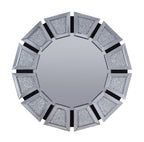 Noralie Mirrored, Faux Diamonds Accent Mirror